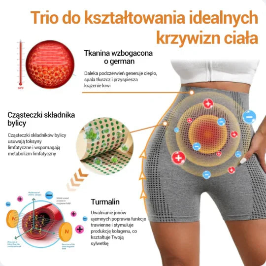 ⚾Sugoola™ Ion Shaping Shorts, åndbart og behageligt stof, indeholder turmalinstof