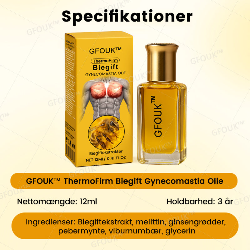 GFOUK™ ThermoFirm Bi-gift Gynækomasti Olie