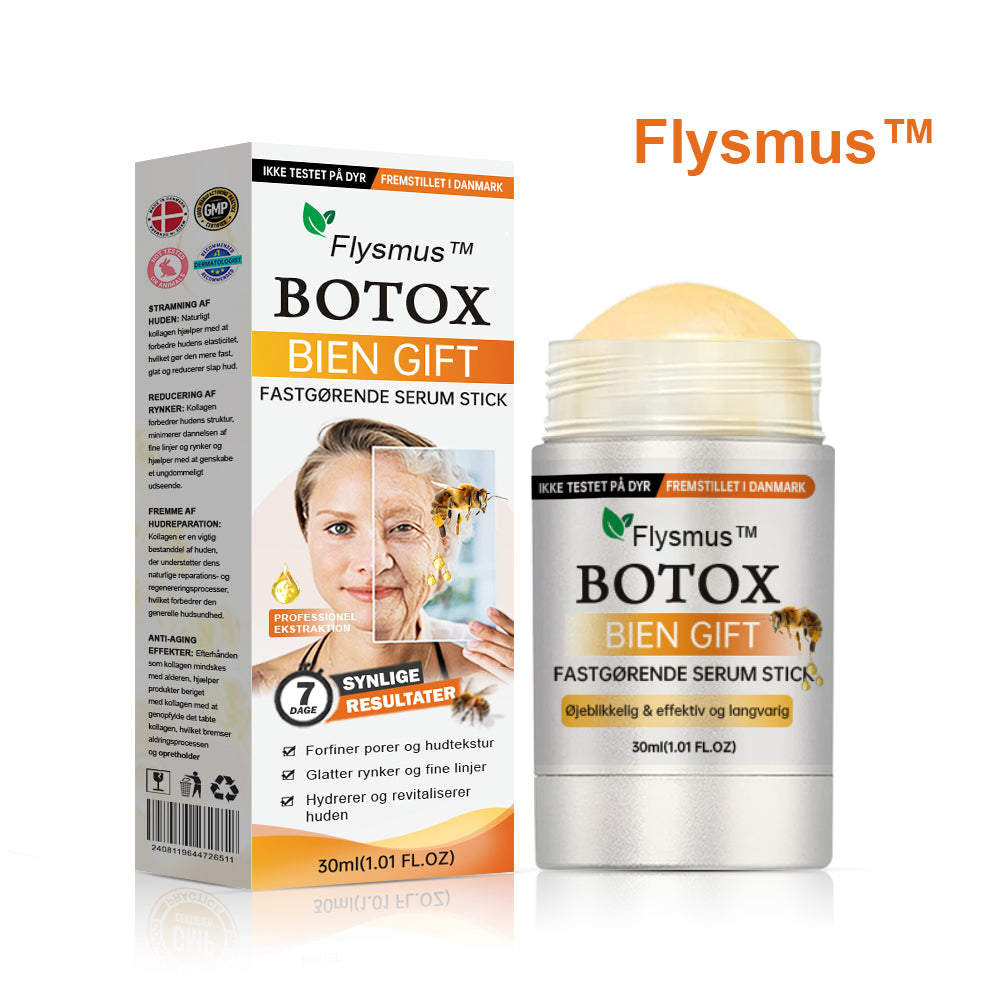 👨‍⚕️💎✨Fremstillet og afsendt fra Danmar✨Flysmus ™ Botox Bivenom Fastgørende Serum Stick👩‍🔬SIDSTE DAG 70 % RABAT